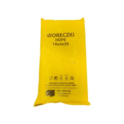Woreczki HDPE foliowe duże...